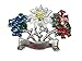 German Hat Pin: Alpine Flowers and Boot