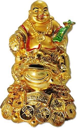 Buy Ripe India Feng Shui Laughing Buddha With Money Frog On