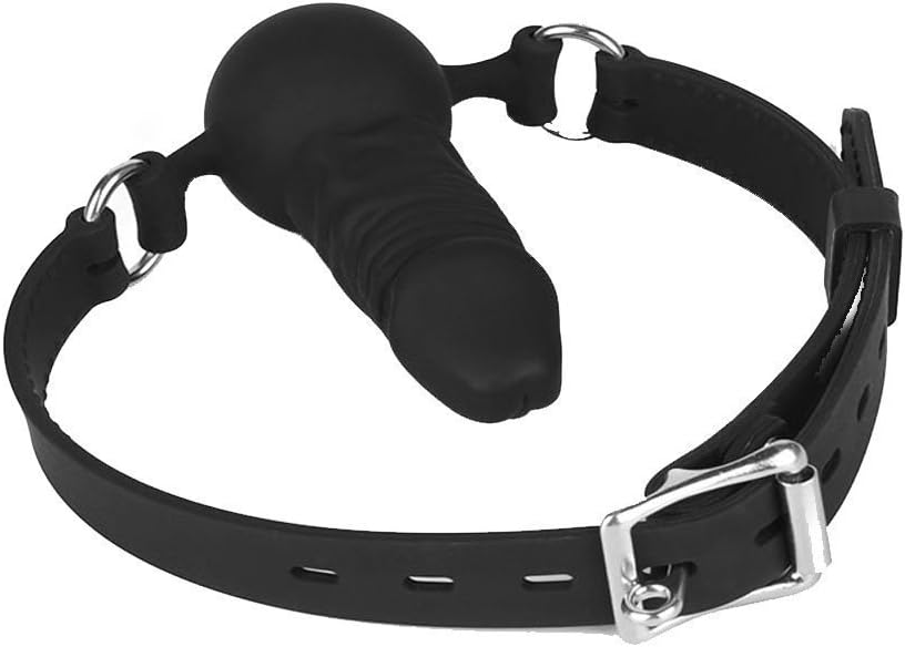 The Bondage Locker Fantasy Fetish and Bondage Full Silicone Penis Mouth Gag Pecker