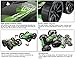 Remote Control Car,RC Stunt Vehicle 360°Rotating Rolling Double-Sided 4WD Radio Control Electric Race Car Boys Toys Kids Gifts Green MKB(Battery Included)