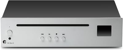 Pro-Ject CD Box E Ultra Compact CD Player with 24/192 DAC Silver