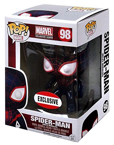 Funko Marvel Spider-Man Funko POP! Marvel Spider-Man Exclusive Vinyl Figure #98 [Miles Morales]
