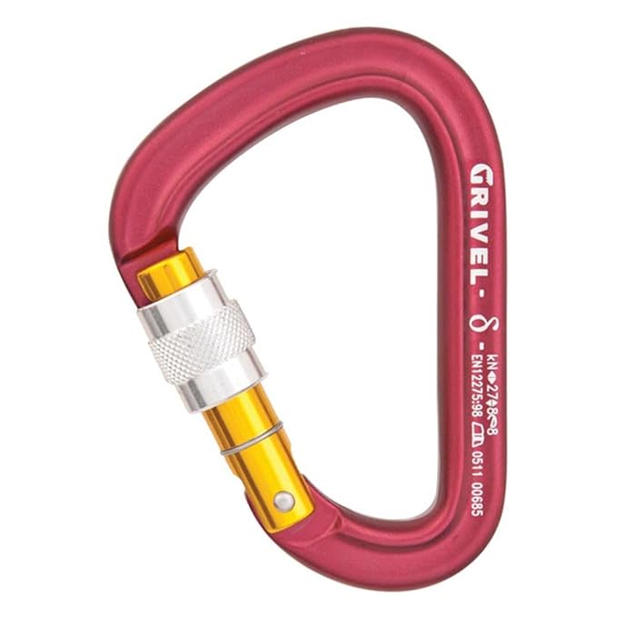 Grivel K5N Delta Screw Lock Carabiner Amazon.co.uk Sports & Outdoors