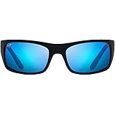 Maui Jim Polarized Men's and Women's Peahi Wrap Sunglasses