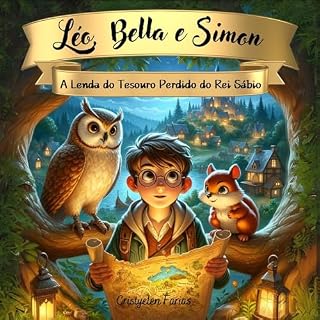 Livro Léo, Bella e Simon: A Lenda do Tesouro Perdido do Rei Sábio