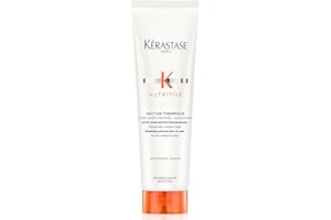 Kerastase Nectar Thermique Heat Protecting Cream - Anti-Frizz, Softness & Shine, Heat Protection, With Niacinamide, For Medium to Thick Dry Hair