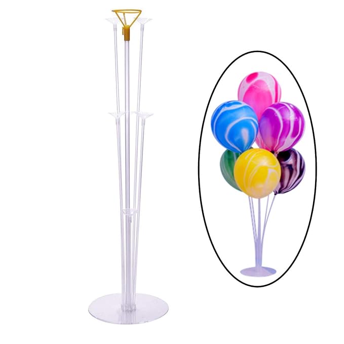 ZHIXIE Balloon Tree, Balloon Stand with Plastic Stick Balloon Base