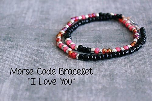 Secret Message Bracelet, Secret Message Jewelry I Love You, Hidden Message Bracelet