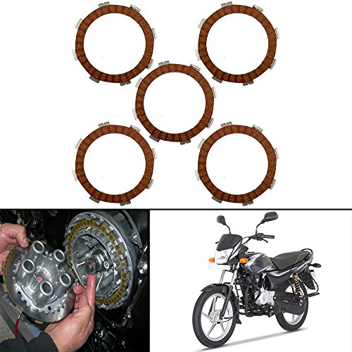 Autofy Highly Durable Aluminium Clutch plates/Clutch Disc For Bajaj CT