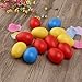 Tinksky 12pcs Plastic Percussion Musical Egg Maracas Egg Shakers Child Kids Toys (Random Color)