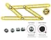 BaiEcom IMPROVED Template Tool With Metal Knob& 2 EXTRA BOLT| Multi-Angle Ultimate Ruler Measuring All Angles & Forms| Finder for Builders Craftsmen Handymen Carpenter Roofer DIY