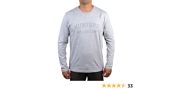 mumford athletic department t shirt