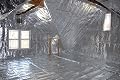 500 sqft of 1/4 inch Solid NASA Tech Heavy Duty Platinum Reflective Foam Core Reflective Insulation Barrier Attic Foil