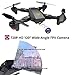 Drone with Camera Live Video, Teeggi VISUO XS809HW XS809W WiFi FPV Quadcopter with 720P HD Camera Foldable Drone RTF - Altitude Hold, One Key Take Off/Landing, 3D Flip, APP Control, Gravity Senso