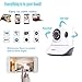 Martheroll IP Camera Video Baby Monitor Wireless HD 720P Remote Video Wi-Fi Indoor Night Vision Home Security CCTV Camera