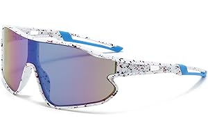 JOVAKIT Kids Baseball Sunglasses for Boys Girls Age 6-16, Youth Baseball Sun Glasses UV400 Sports Cycling Shades