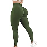Impact Hidden Scrunch Butt Leggings for Women Mid Low Waist Gym Workout Legging Tummy Control Booty Lifting Yoga Pants