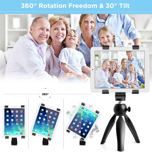 IPOW 360 Degree Rotatable BreakResistant iPad Tripod Mount Adapter