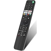 for Sony TV Remote Voice, Replacement for Sony Bravia TV Remote for All Smart LED OLED Series TVs with Voice Function (RMF-TX