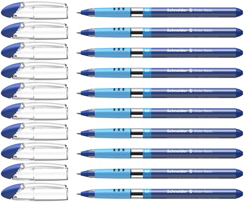 Schneider Slider 151103 Ballpoint Pen M Blue Pack of 10