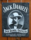 Jack Daniel's Portrait Metal Tin Sign 12 by 16 inch 1 count