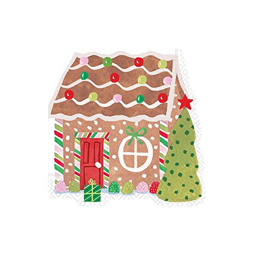 Design Design Gingerbread House Paper Luncheon Napkins