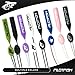 Pilotfish No Tail Adjustable Eyewear Retainer - Sunglass Holder Strap - Sunglasses Retainer (The Panda, 16 Inches)