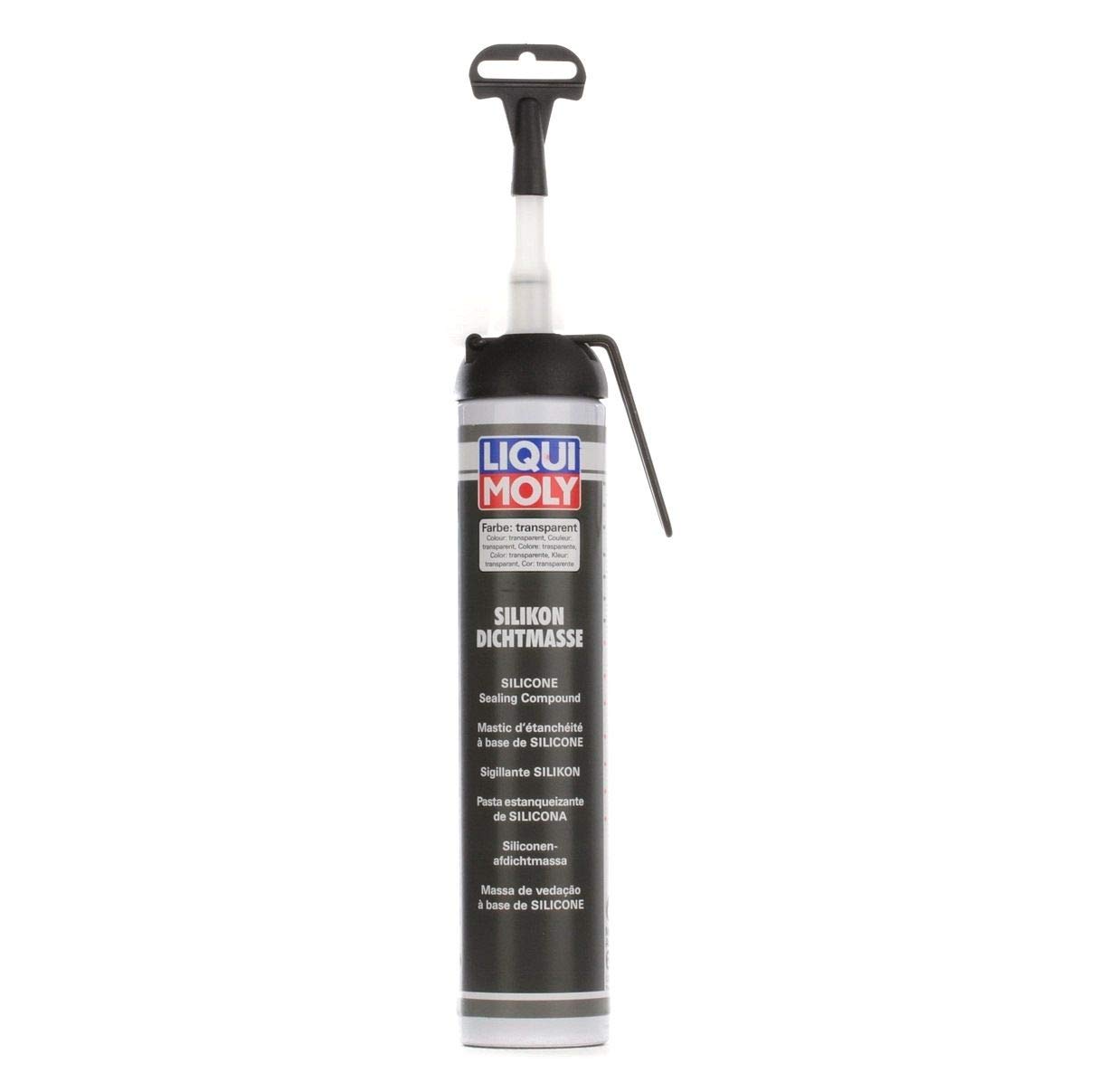 LIQUI MOLY Silicone Sealing Compound, transparent | 200 ml | Body protection | Sealing Compound | Underbody protection | SKU: 6184
