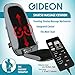 Body Massaging Cushion by Gideon, Luxury Six-Program Customizable Shiatsu Massage with Heat/Kneading, Rolling and Vibrating – Massage Full Back, Upper back, Lower Back or Pinpoint Massage [UPGRADED]