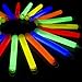 Fun Central I33 6-Inch Premium Glow Sticks, Assorted Colors (Pack of 25)