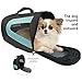 Soft Sided Dog Carrier , Pet Travel Portable Bag Home for Dogs,Suitable for Small Pets (Skyblue)