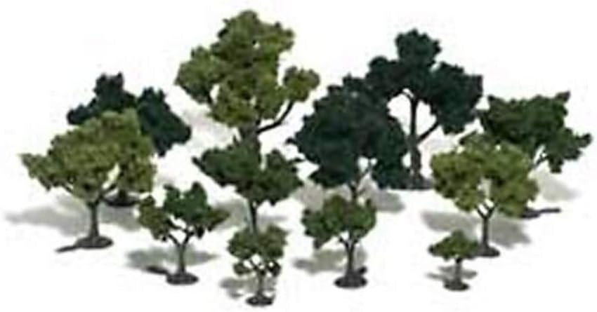 Amazon Com Woodland Scenics Deciduous Tree Kit Small 36 Toys Games