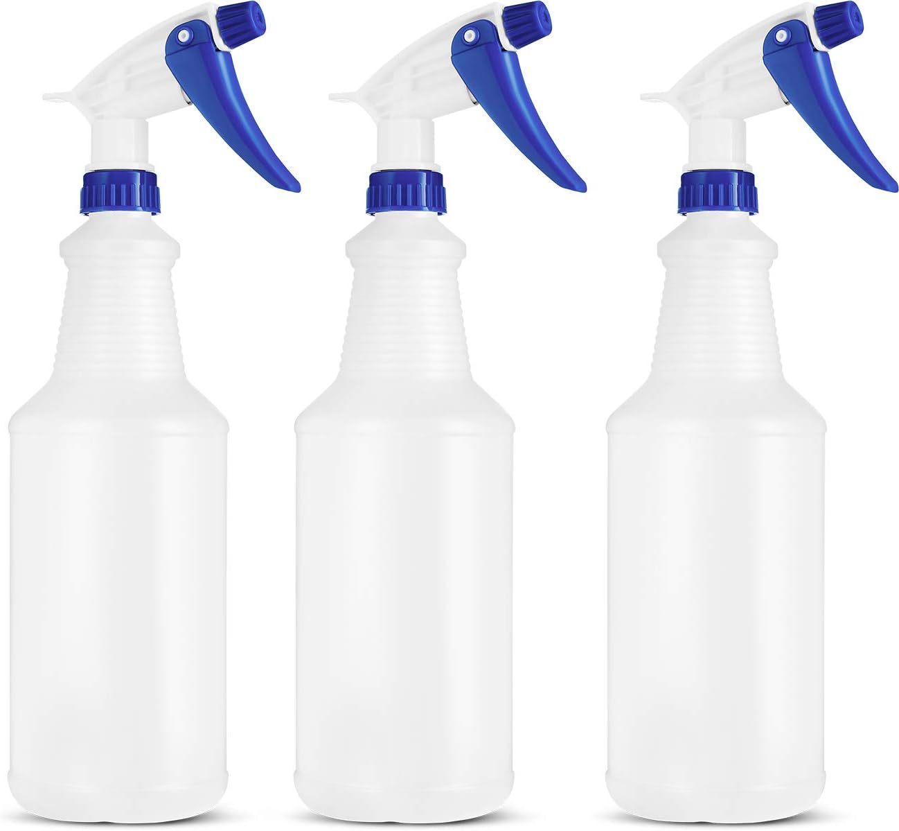 Plastic Empty Spray Bottles with Sprayer No Clog & Leak Proof Heavy