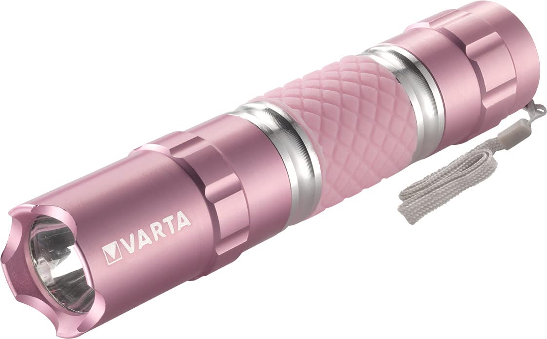 VARTA 0.5 Watt LED Lipstick Light incl. 1x High Energy AA battery Lipstick-shaped torch Handbag light Key fob Bag light Flashlight for hand bags, tote bags, rucksacks