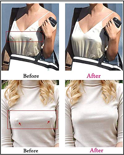 40 Pairs Nipple Covers For Women Disposable Self-Adhesive Satin Nipple Petals Breast Pasties