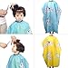 Forgun Kids Cartoon Dressing Cape Salon Gown Cover Barber Hair Cut Cloth Hairdresser (BLUE)
