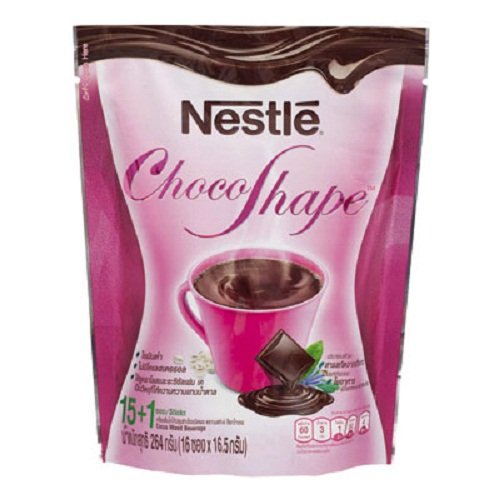 Nestle Choco Shape : Choco Mixed Beverage Diet Slimming Weight Control (16.5g x 16 sachets)