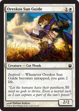 Magic: the Gathering - Oreskos Sun Guide (22/165) - Born of the Gods