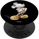 Disney Gold Mickey Mouse Pose PopSockets Adhesive PopGrip