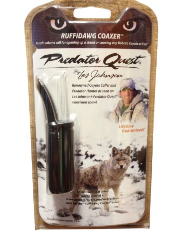 Predator Quest - Ruffidawg Coaxer - Les Johnson - Predator Call - Coyote Hunting – Mouth Call