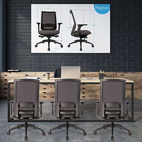 Magnus Now TUDU Ergo3D Ergonomic Office Chair Rolling Desk Chair with