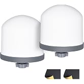 YKMGON 2Pack Replacement Ceramic Dome Water Filter | 0.2 to 0.5 micron for Countertop Portable Water Purification System