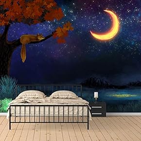 Wall Mural Dream World Removable Wallpaper Wall Sticker for Bedroom Living Room - 66x96 inches