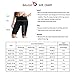 BALEAF Womens Cycling Bike Shorts Padded Bicycle Biking Spin Biker Shorts Padding UPF50+, Large, 03-Black-no Pocket