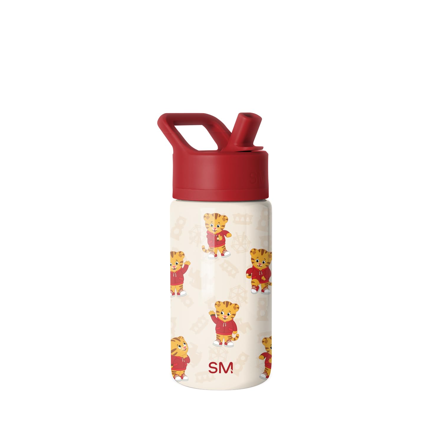 Photo 1 of Simple Modern Kids Summit Water Bottle with Straw Lid | Daniel Tiger 14oz Stainless Steel Cup Insulated Tumbler for Toddlers, School | Daniel Tiger Dances