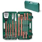 ONIVA - A Picnic Time Brand 18-Piece Deluxe BBQ Tool Set In Carry Case