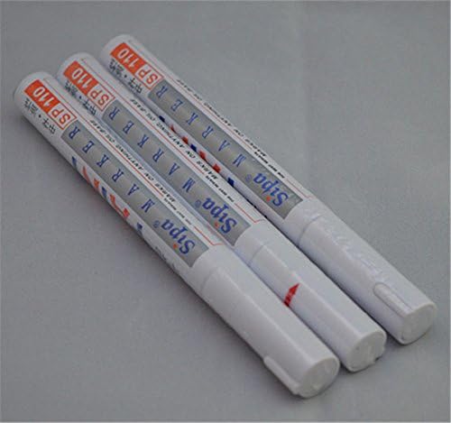 3Pcs Marker Paint Pen Tires Repair White Pen For Car Truck Motorcycle Tyre Tread