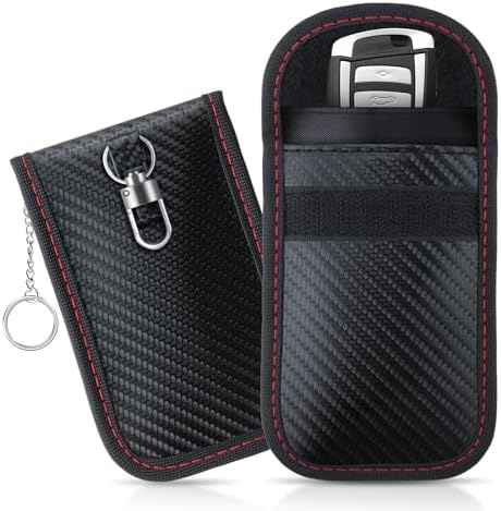 Amazon.com: 2 Pack Faraday Car Keycase Protective Bag Car rfid
