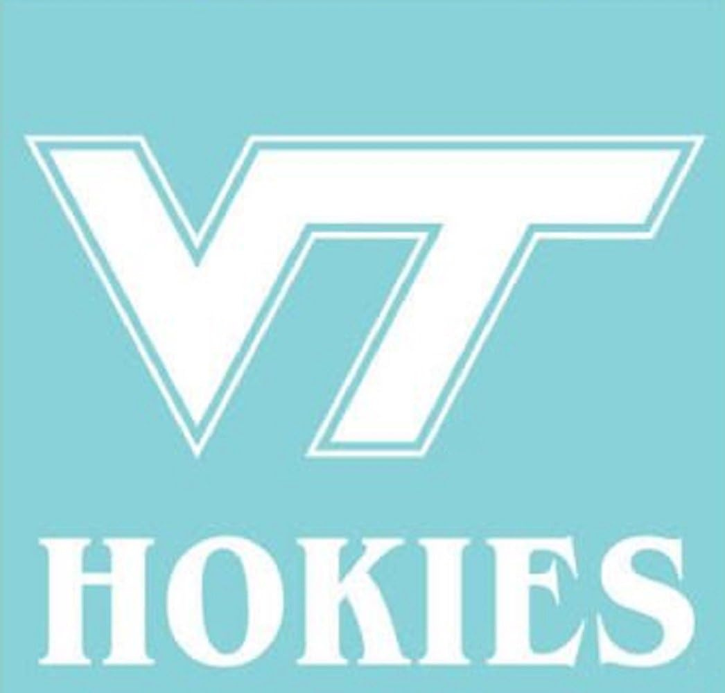 NIB Virginia Tech Hokies VT Die-Cut Decal