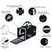 PPOGOO Pet Travel Carriers with Support Soft-Sided for Cats and Dogs Airline Approved Non-Toxic Odorless oldsmall